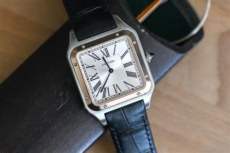 cartier santos-dumont small|cartier santos large lug to.